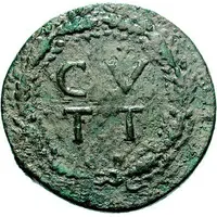 Sestertius - Augustus C V T T