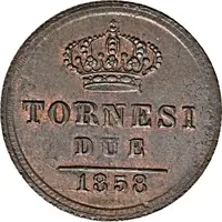 2 Tornesi - Ferdinando II