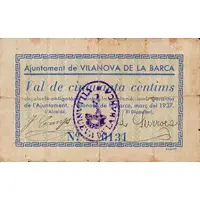 50 Céntimos Vilanova de la Barca
