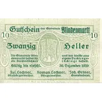 10 Heller Blindenmarkt