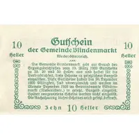 10 Heller Blindenmarkt