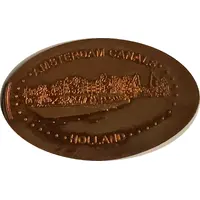 Elongated Coin - Amsterdam Canals