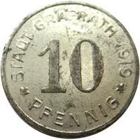 10 Pfennig - Gräfrath
