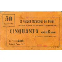50 Céntimos Pinell de Brai