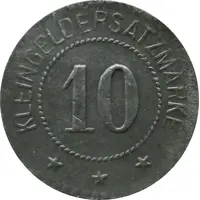 10 Pfennig - Oberhofen Kommandantur
