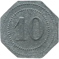 10 Pfennigs - Gottesberg Kohlenwerke