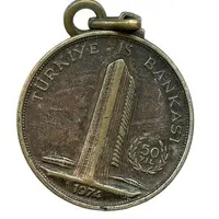 Türkiye İş Bankası 50th Year Medal