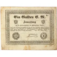 1 Forint Almásy bankó