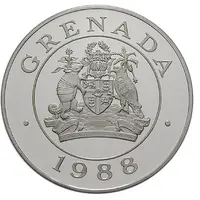 100 Dollars Grenada dove