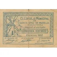 50 Céntimos Santa Cruz de Mudela