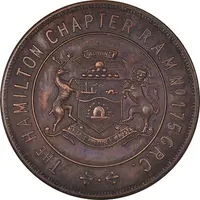 Masonic Penny - Hamilton Chapter No. 175 Hamilton, Ontario