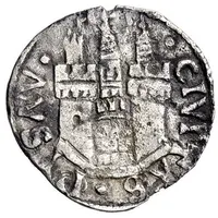 Soldino - Camille of Aragon and Giovanni Sforza)