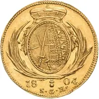 1 Ducat - Frederick August III