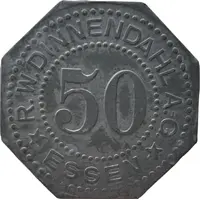 50 Pfennig - Essen R.W. Dinnendahl