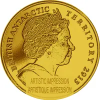 4 Pounds - Elizabeth II Queen Elizabeth Land