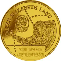 4 Pounds - Elizabeth II Queen Elizabeth Land