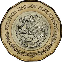 20 Pesos Bicentenary of the Independence of Mexico