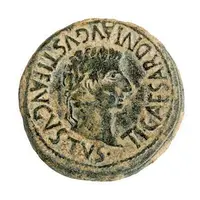 As - Tiberius MVN AVGVSTA BILBILIS G POM CAPE II G VALE TRANQ II VIR