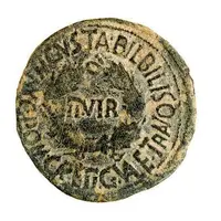 As - Tiberius MVN AVGVSTA BILBILIS G POM CAPE II G VALE TRANQ II VIR