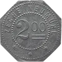 2 Mark - Hamborn Zeche Neumühl