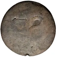 1 Stuiver 'Cayenne-stuiver' Countermark C12 excuse - French Occupation