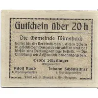 20 Heller Wimsbach