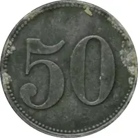 50 Pfennig - Bautzen Kriegsgefangenenlager
