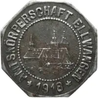 10 Pfennig - Ellwangen