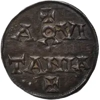 Denier - Louis I as emperor