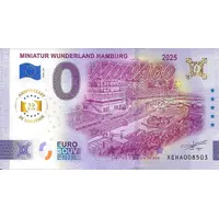 0 Euro - Miniatur Wunderland Hamburg-Monaco
