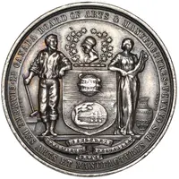 Medal - Victoria Exhibition of Canadian Industry