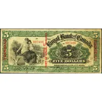 5 Dollars Royal Bank of Canada