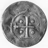 Denier anonyme au nom de l'empereur Conrad II