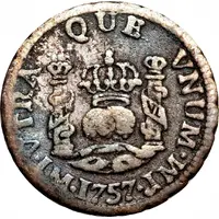 1/2 Real - Fernando VI arms