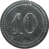 10 Pfennig - Buer K.B.J. III