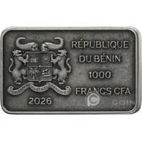 1000 Francs CFA Eagle family