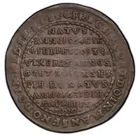 1 Thaler - Frederick Christoph Death