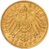 10 Mark - Frederick Francis IV Coming of Age