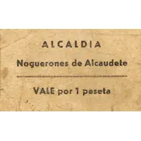 1 Peseta Noguerones de Alcaudete