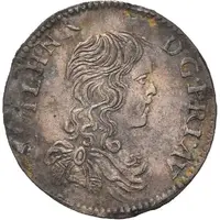 1⁄12 Ecu - William Henry three lilies