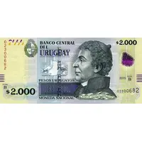 2000 Pesos Uruguayos