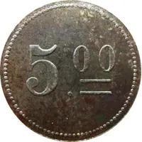 5 Mark - Dülmen Kriegsgefangenen-Lager