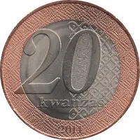 20 Kwanzas Rainha Njinga