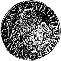 1 Thaler - Wilhelm of Rosenberg
