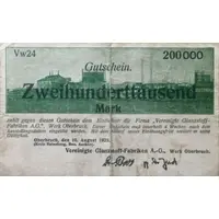 200 000 Mark Vereinigte Glanzstoff-Fabriken