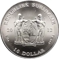 10 Dollars Silver Bullion Coinage