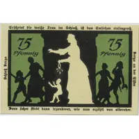 75 Pfennig Silhouette Series