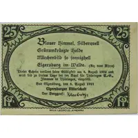 25 Pfennig Ritterschaft