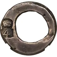 4 Bits Cut of Spanish Colonial 8 Reales