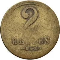 2 Reales "50 Centimos" - Gran Café de Tarragó